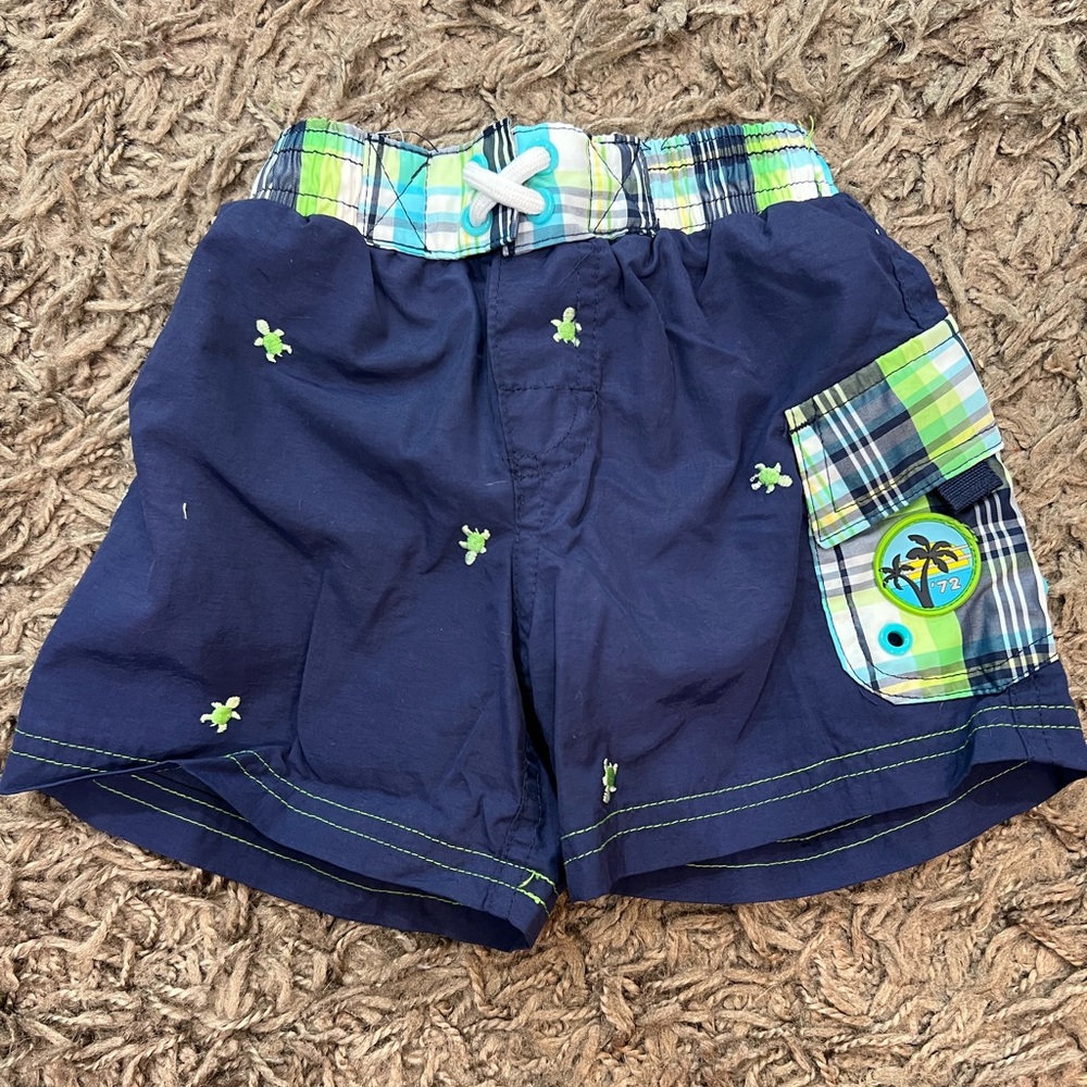 3-Pack Baby/Toddler Boy Swim Trunks 12m - Picture 6 of 7